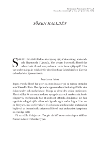 Sören Halldén