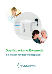 Dosförpackade läkemedel