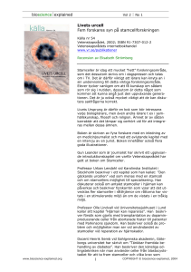 bioscience  explained 1 Livets urcell Fem forskares syn på