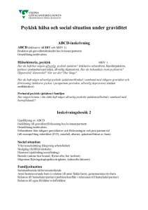 Basprogram psykisk hälsa