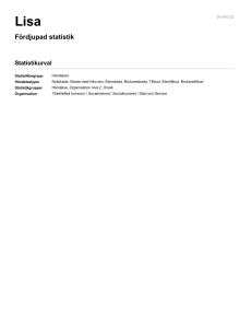 Fördjupad statistik skador och tillbud SSF 2014
