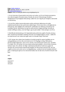 Motion 5 och 6 – Ottev 19