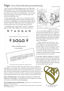 Föreningen "Saga" - Norra Reals gymnasium