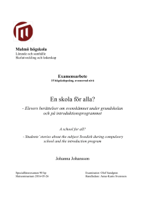 En skola för alla?