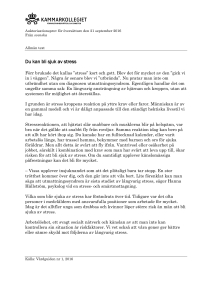 Allmän text - Kammarkollegiet