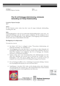 Likabehandlingsplan för förskolan Pulpeten