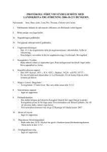 protokoll 23 oktober 2006