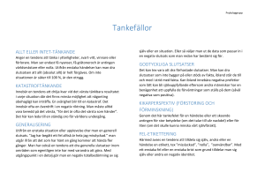 Tankefällor - Rehabakademin