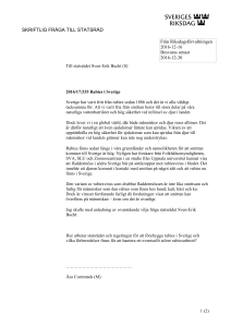 2016/17:535 Rabies i Sverige