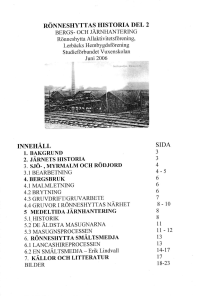 LÄNK: Rönneshyttas historia del 2