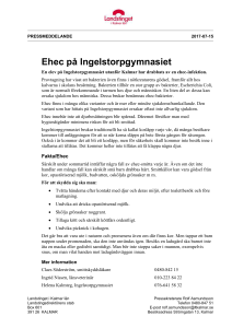 Ehec på Ingelstorpgymnasiet