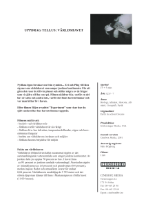 uppdrag tellus: världshavet