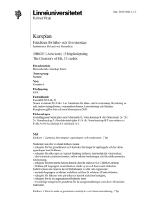 Kursplan