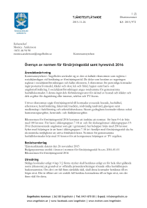 Översyn av normen för försörjningsstöd samt