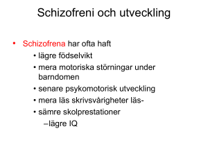 Psykos beh föreläsning 110125