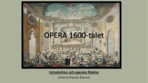 OPERA 1600-talet - Folkuniversitetet