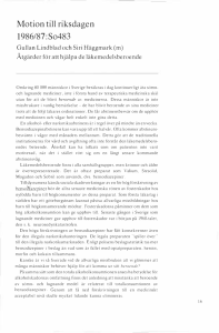 Motion till riksdagen 1986/87: So483