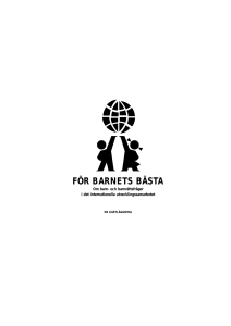 för barnets bästa