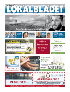 vi bjuder… - Lokalbladet
