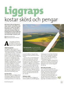kostar skörd och pengar
