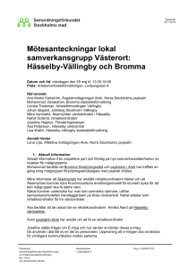 Hässelby-Vällingby och Bromma