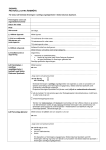 Mall protokoll - Södra Dalarnas Sparbank