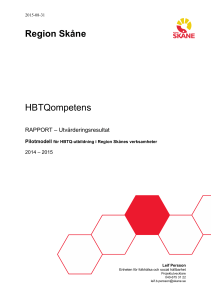 Region Skåne HBTQompetens
