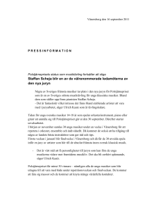Staffan Scheja blir en av de välrenommerade ledamöterna av den