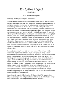 En Bjälke i ögat!