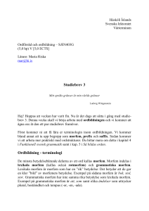 Studiebrev 3 - Háskóli Íslands