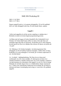 SME 094 Workshop II