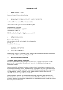 Dacepton solution for infusion SmPC
