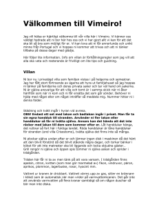 Välkommen till Vimeiro