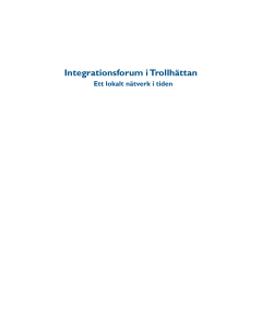 Integrationsforum i Trollhättan