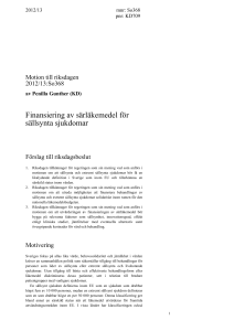 Motivering - Riksdagens öppna data