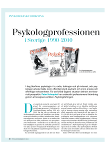Psykologprofessionen