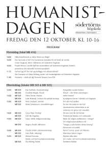 Humanistdagen Program A4