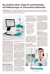 Ny produkt sätter stopp för patientskador vid
