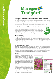 Min egen Trädgård