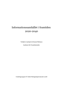 Informationssamhället i framtiden