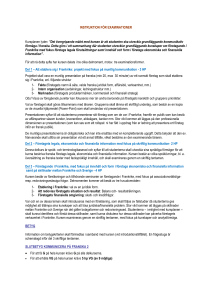 gruppindelning / projekt