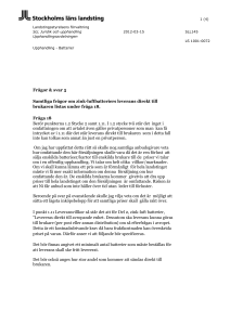 1 (4) 2012-03-15 LS 1001-0072 Landstingsstyrelsens förvaltning
