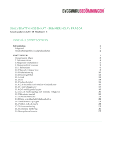 Självskattningsenkät