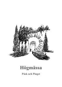 Bön inför högmässan