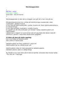 Rörelseapparaten