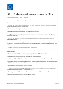 Giltig från HT2015
