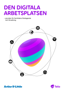 DEN DIGITALA ARBETSPLATSEN