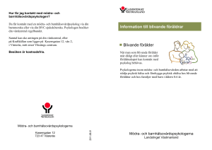 Information till blivande föräldrar