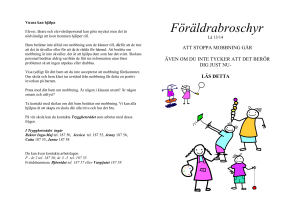 Föräldrabroschyr