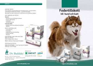 Fodertillskott